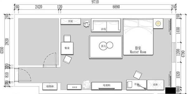 成都装饰公司：长条形小户型装修设计方案分享