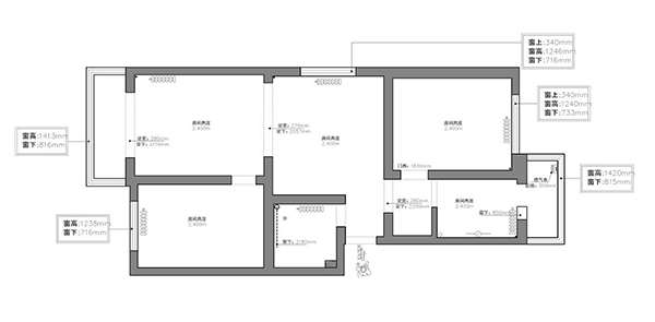 成都装修案例|75㎡日式原木风治愈系装修，超强收纳力