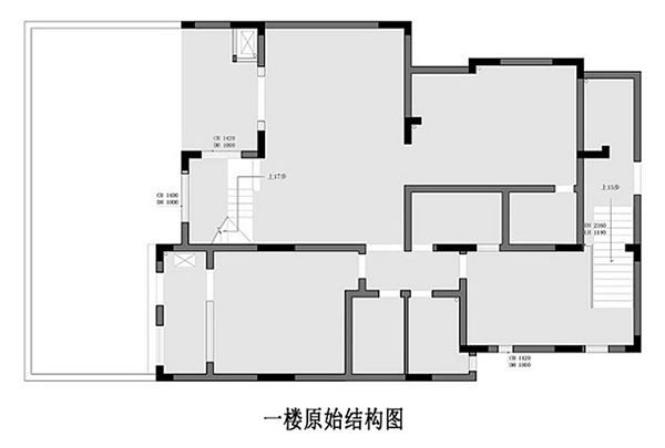 256㎡双层别墅，沉稳的冷色调，利落不失娴雅