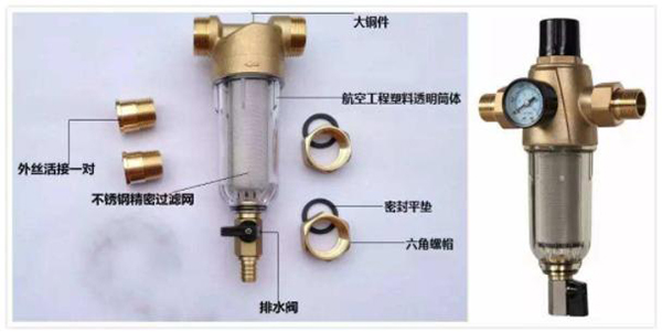 前置过滤器若安装不对，安全隐患接踵而来！